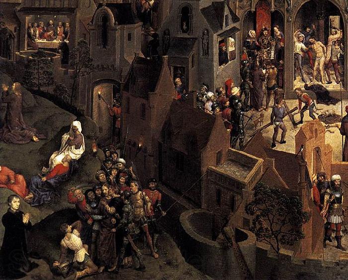 Hans Memling Scenes from the Passion of Christ Norge oil painting art